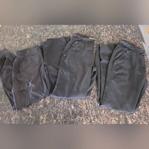 3 Pr Womens Sz Small Tall Scrubs Purple Label Yoga